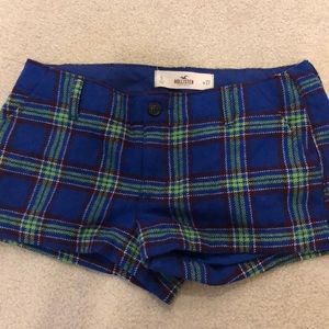 Hollister Plaid Shorts